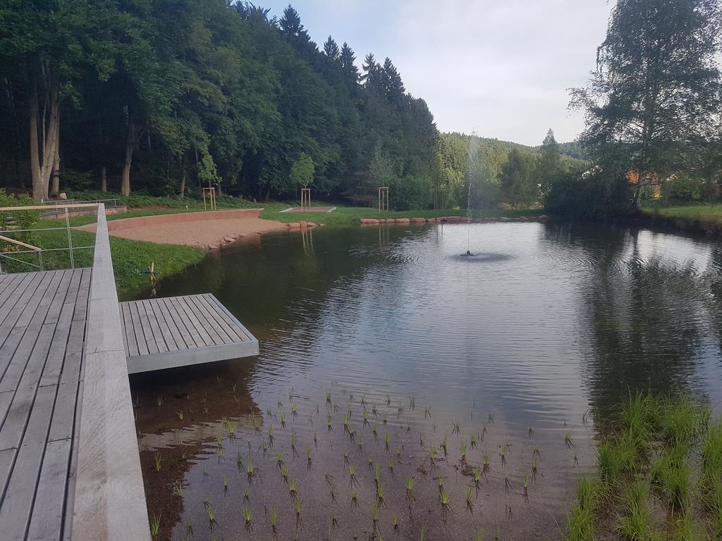 ホテルLandgasthof Waldfrieden Wildensee エクステリア 写真
